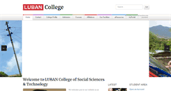 Desktop Screenshot of lubancollege.com